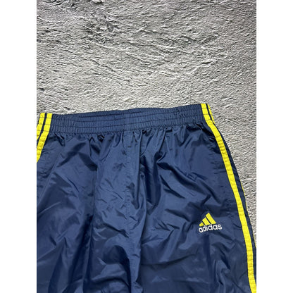 Adidas vintage Navy nylon track pants 2000s