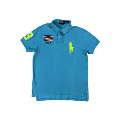 Chief Keef Polo Ralph Lauren Polo green white big pony Y2K