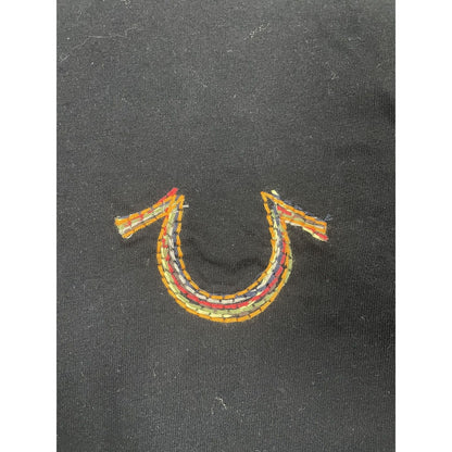 True Religion Raindbow T-shirt logo embroired relaxed