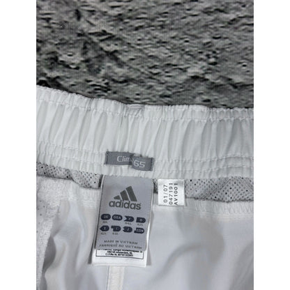 Adidas White vintage track pants baggy tiro clima365