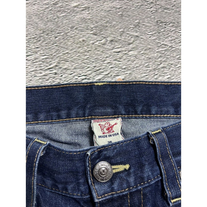 True Religion blue jeans studded Y2K Ricky vintage
