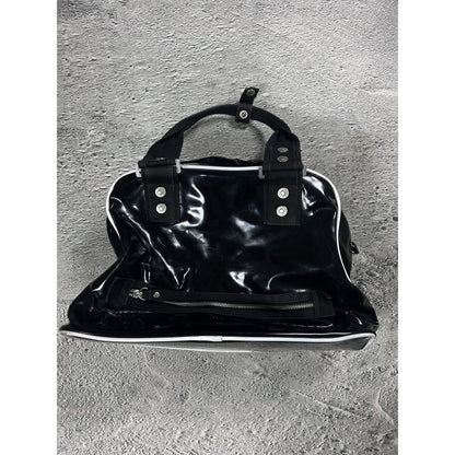 George Gina & Lucy bag latex black GG&L bag Y2K black