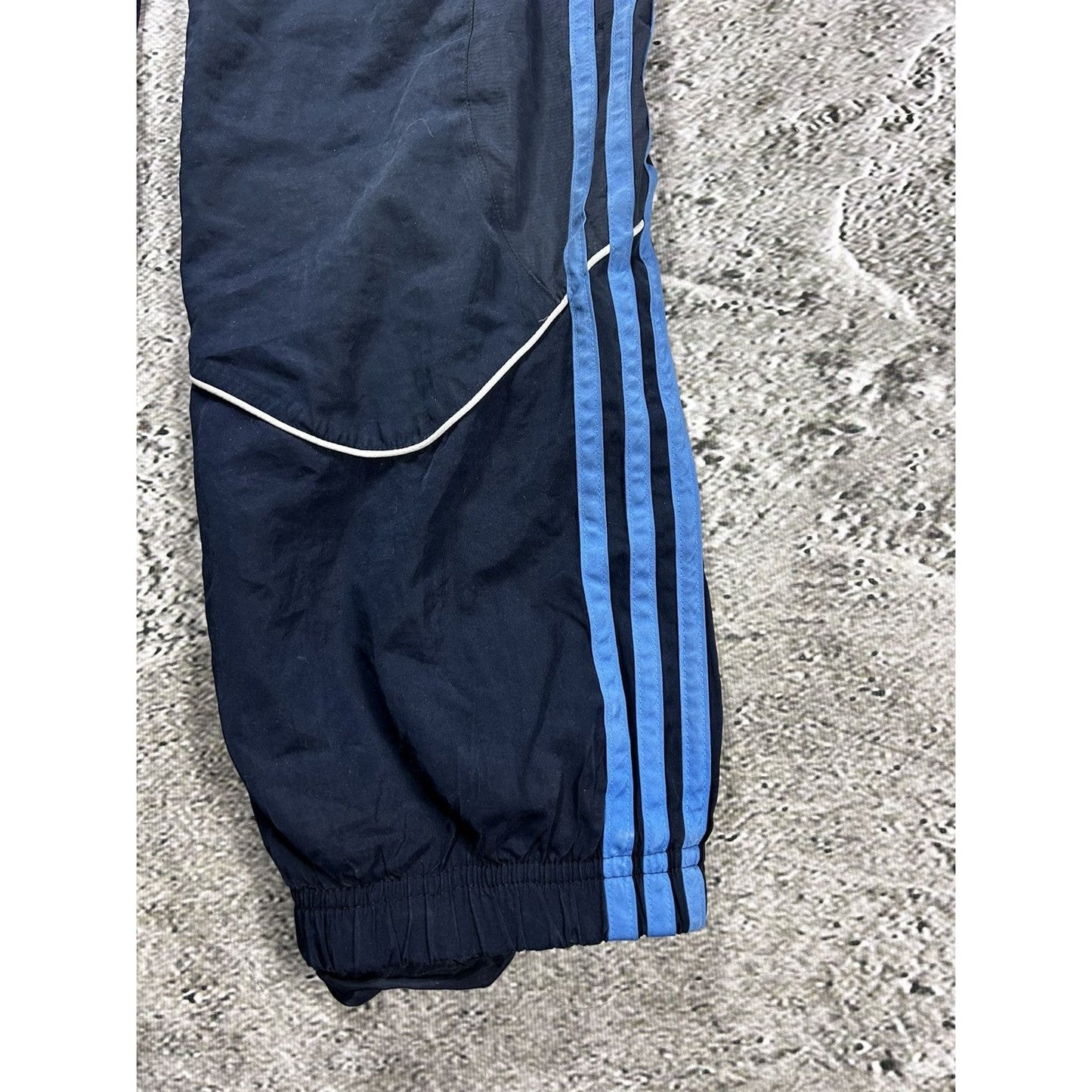 Adidas vintage navy track pants small logo 2000s