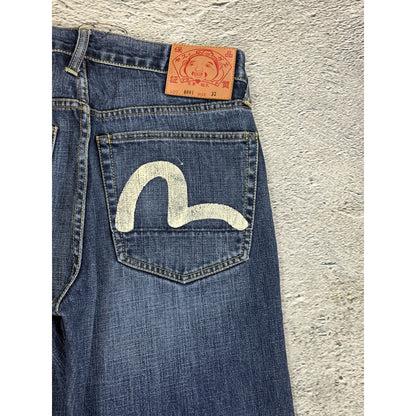 Evisu jeans vintage seagull logo selvedge
