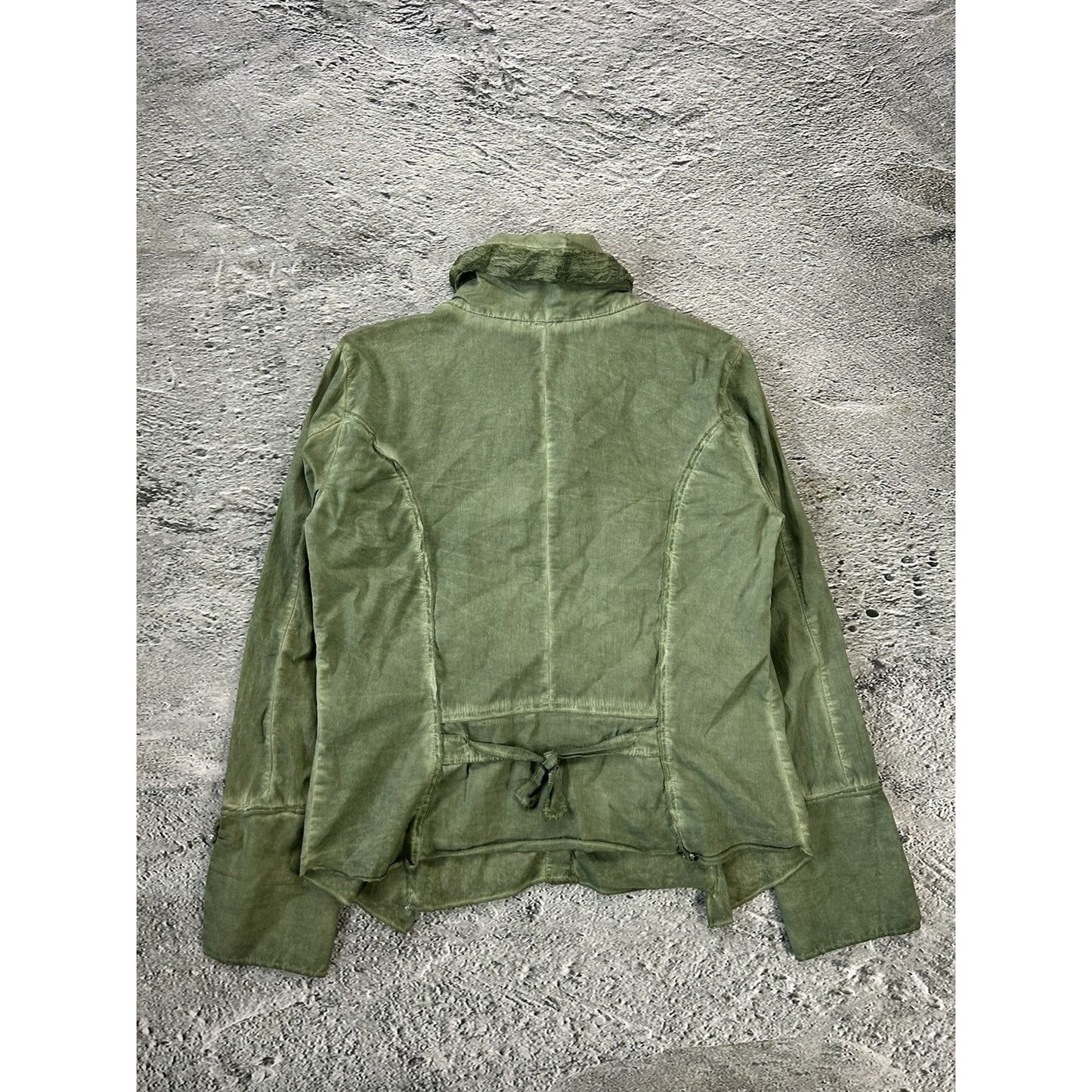 Elisa Cavaletti vintage Blouse shirt avant garde green
