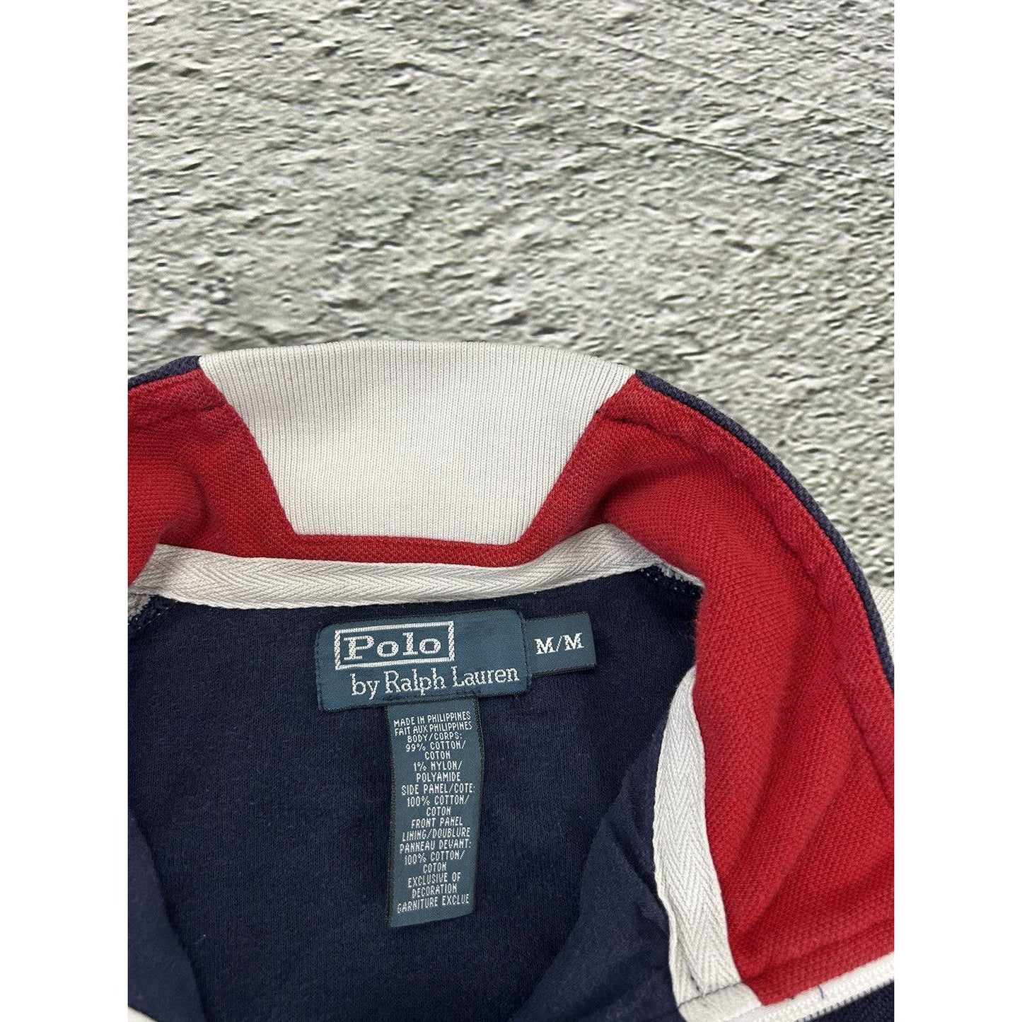 Polo Ralph Lauren Great Britain big pony flag zip sweatshirt