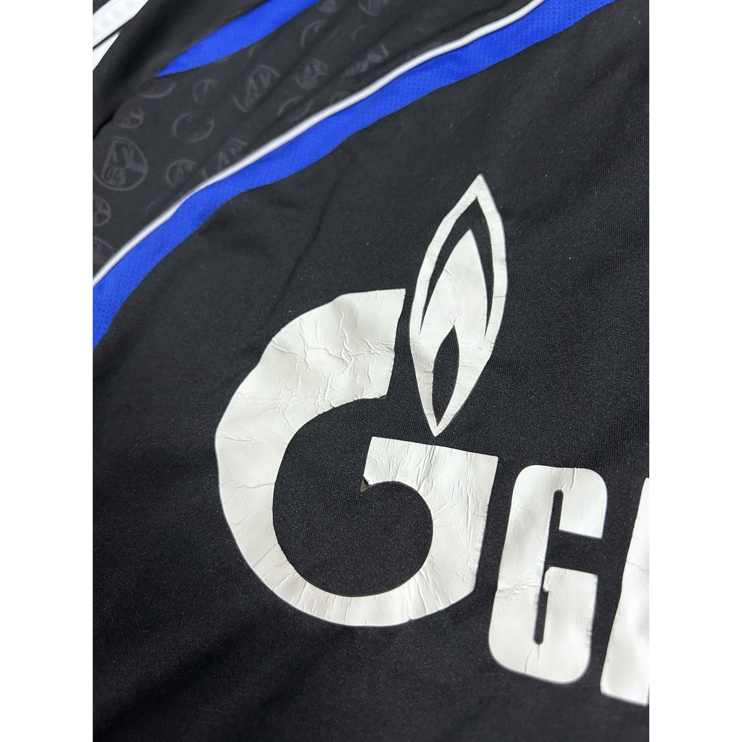 Schalke 04 2008/2009 vintage Adidas Jersey black Gazprom