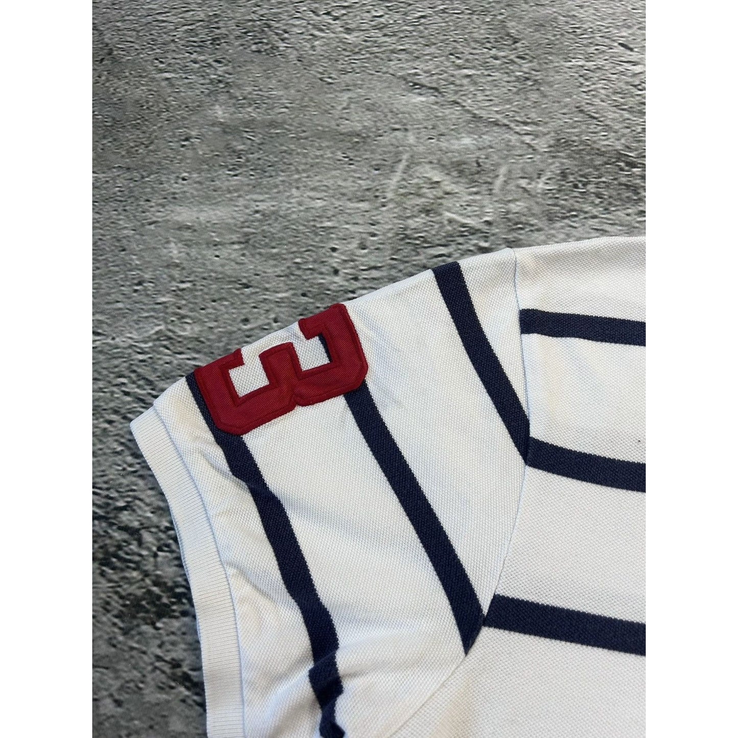Chief Keef Polo Ralph Lauren vintage big pony white navy