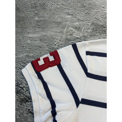 Chief Keef Polo Ralph Lauren vintage big pony white navy