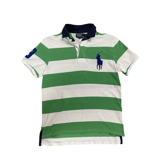 Chief Keef Polo Ralph Lauren striped Big Pony green white