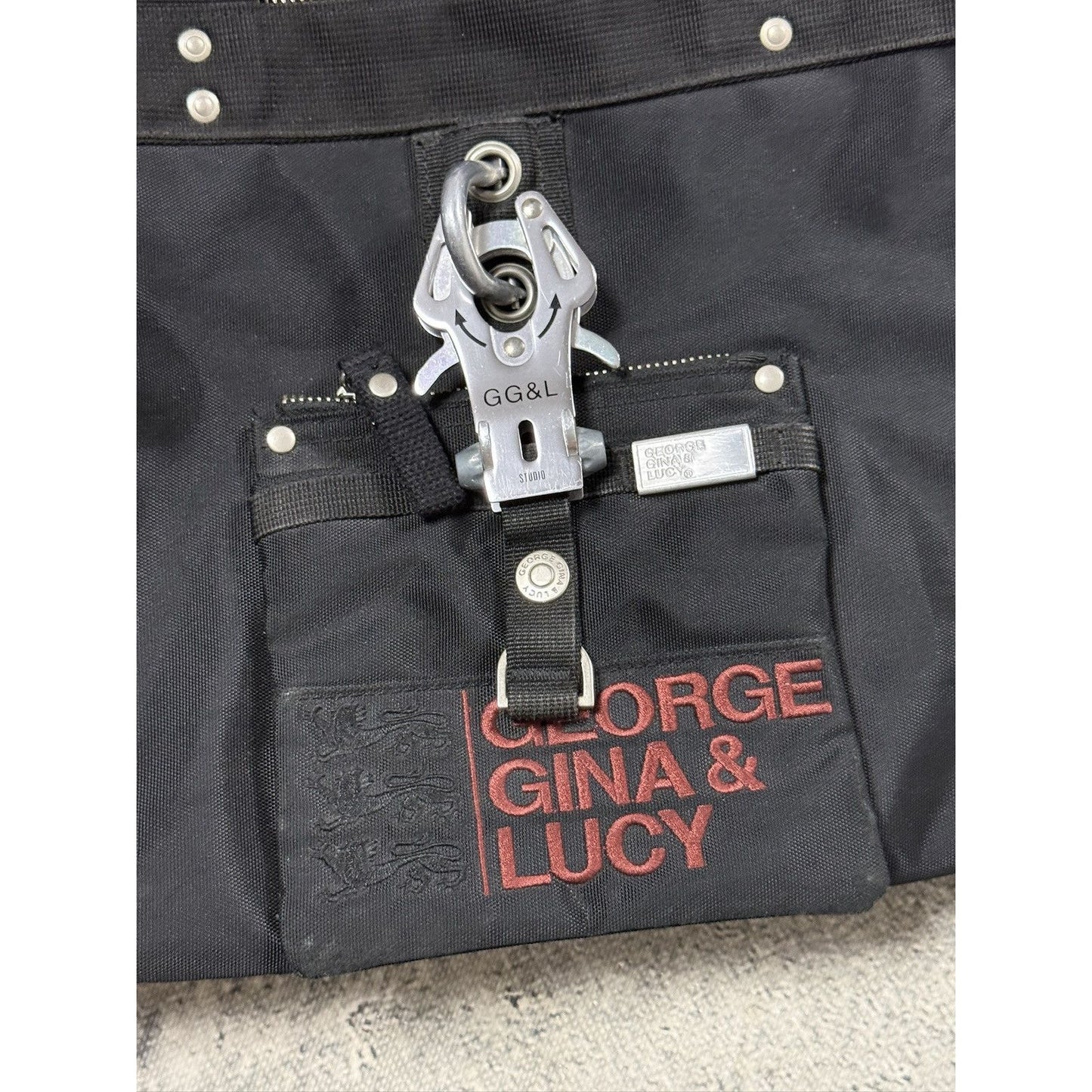 George Gina & Lucy crossbody Miss Perfect bag Y2K black GGL