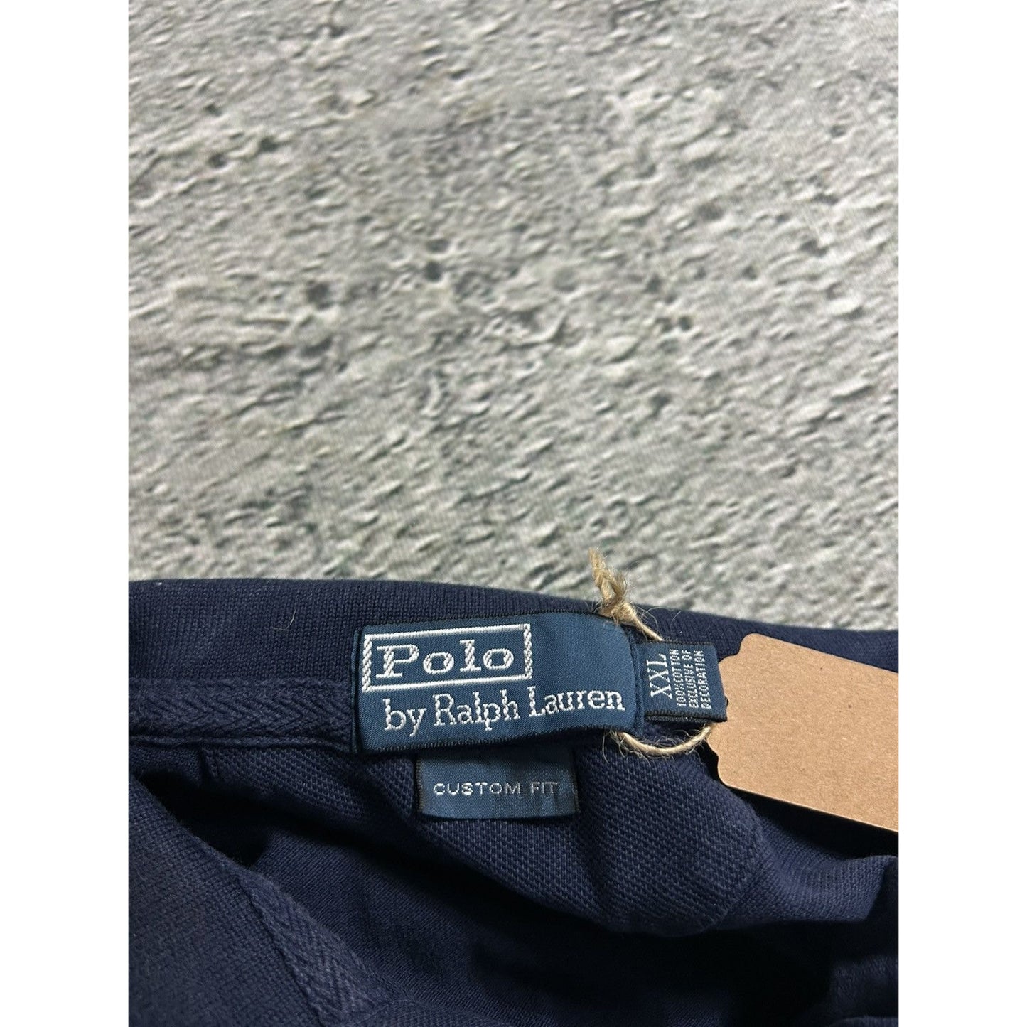 Chief Keef Polo Ralph Lauren navy blue Polo T-shirt big pony