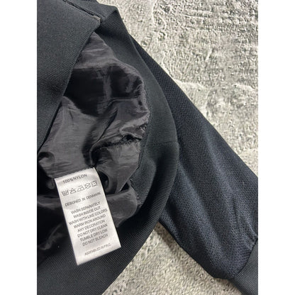 Han Kjobenhavn nylon bomber jacket black
