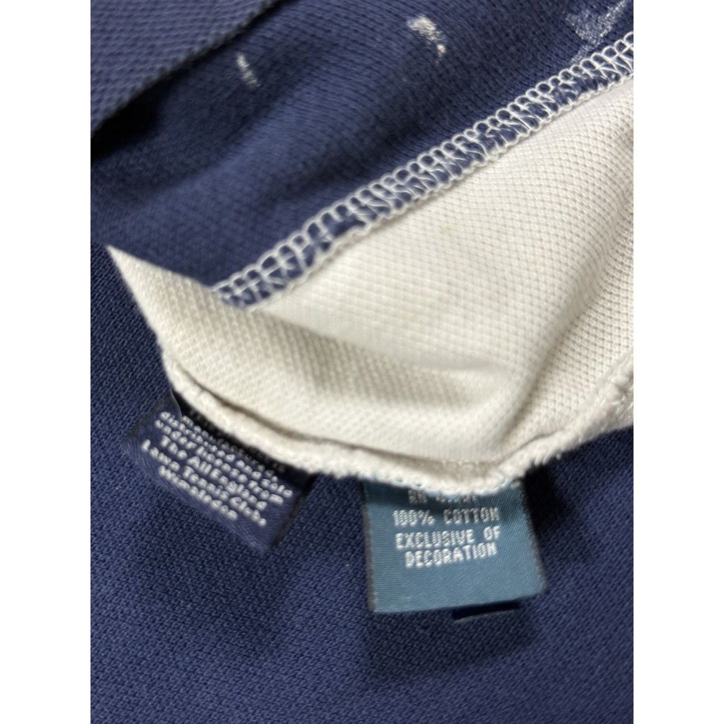 Chief Keef Polo Ralph Lauren Wimbledon T-shirt big pony navy