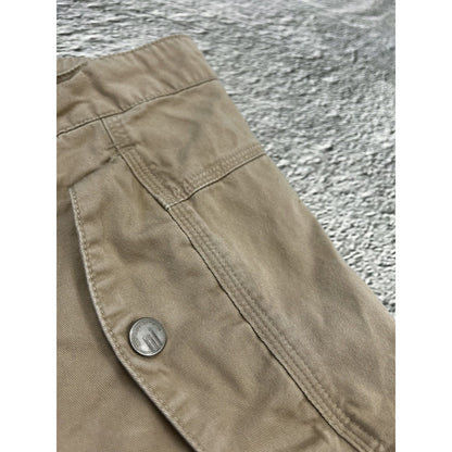 Adidas vintage cargo pants beige workwear