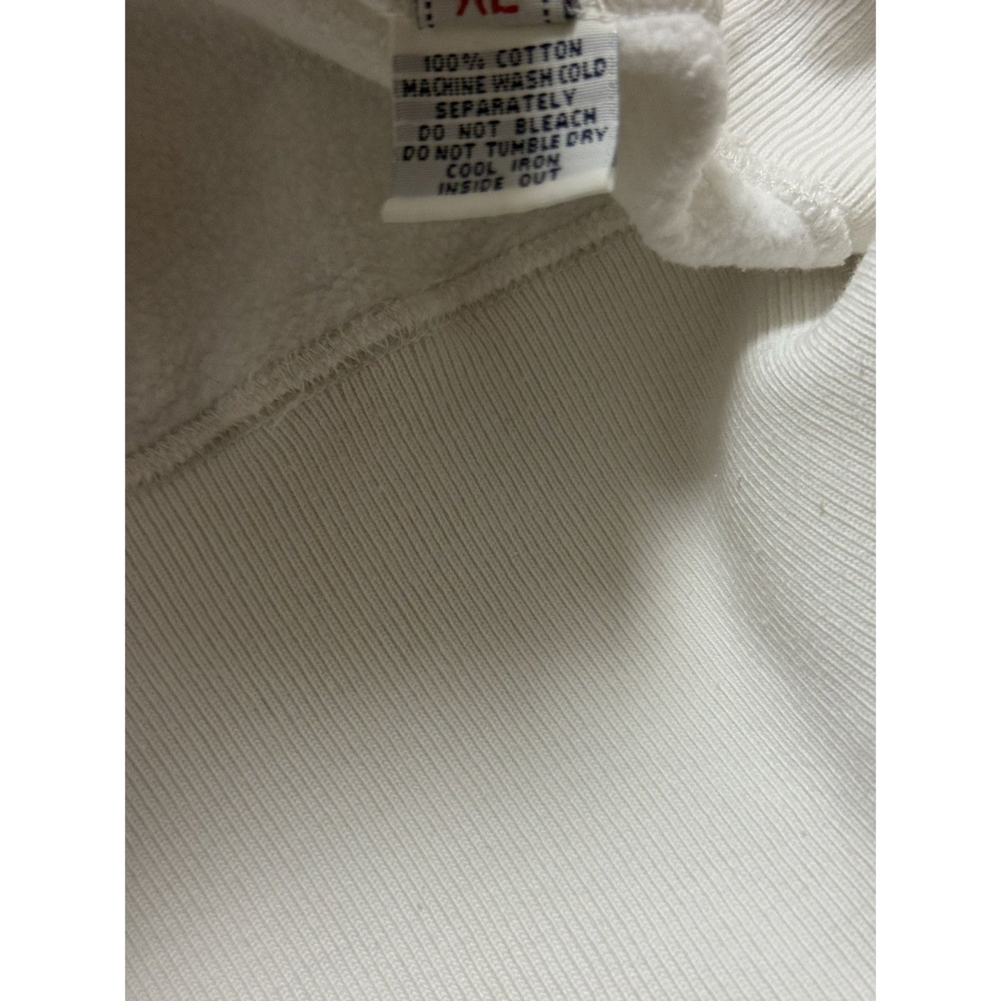 Evisu sweatshirt big logo face vintage white Y2K