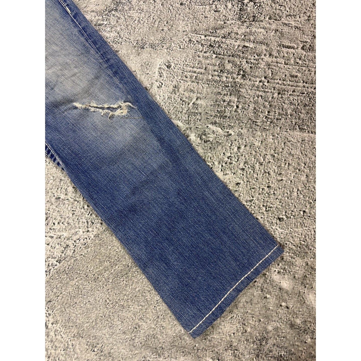 True Religion Joey jeans vintage denim pants flared blue