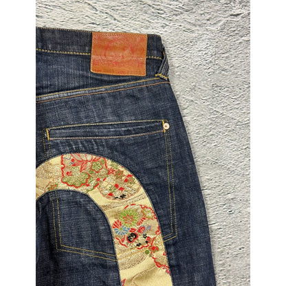 Evisu Japan Golden vintage selvedge daicock jeans big logo