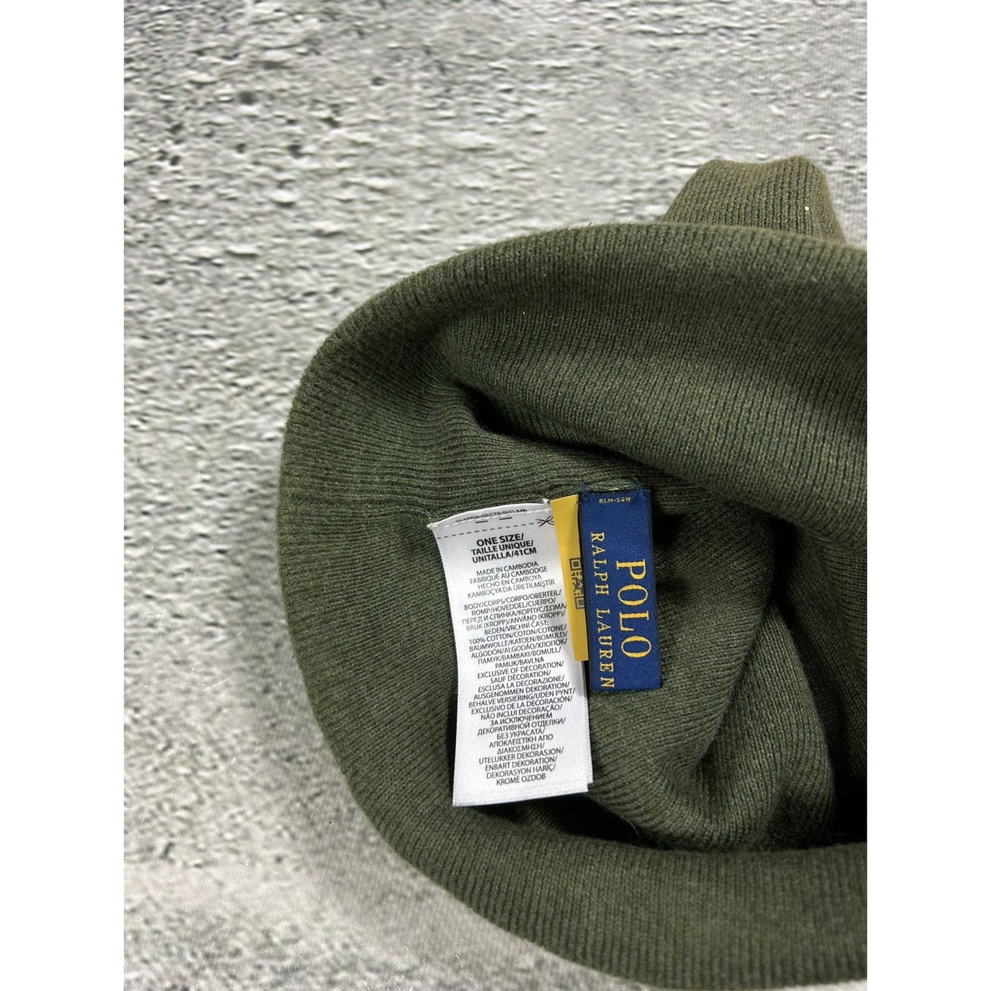 Polo Ralph Lauren beanie green
