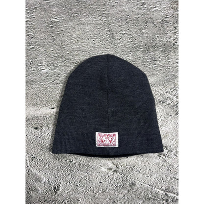 Evisu beanie Y2K black big logo spell out