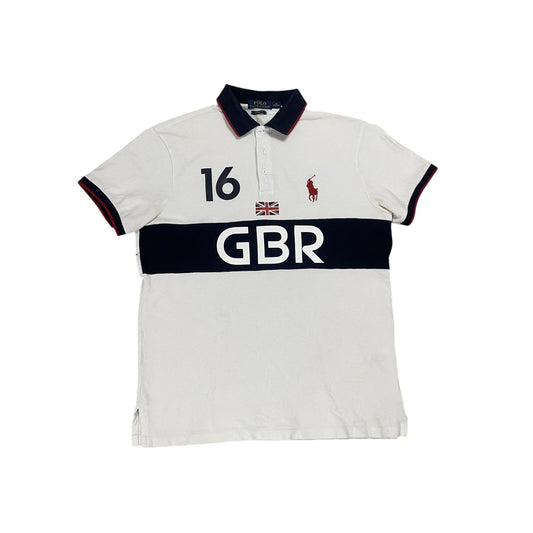Chief Keef Polo Ralph Lauren Great Britain vintage white GBR