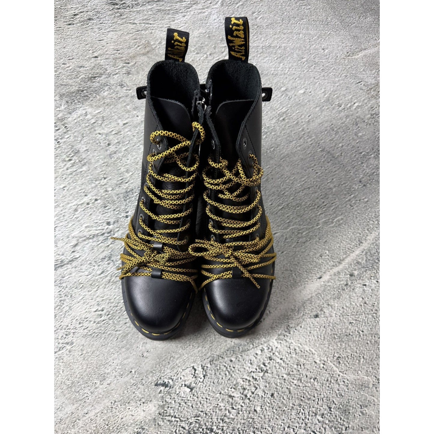 Dr. Martens Doc JADON XL LEATHER PLATFORM BOOTS