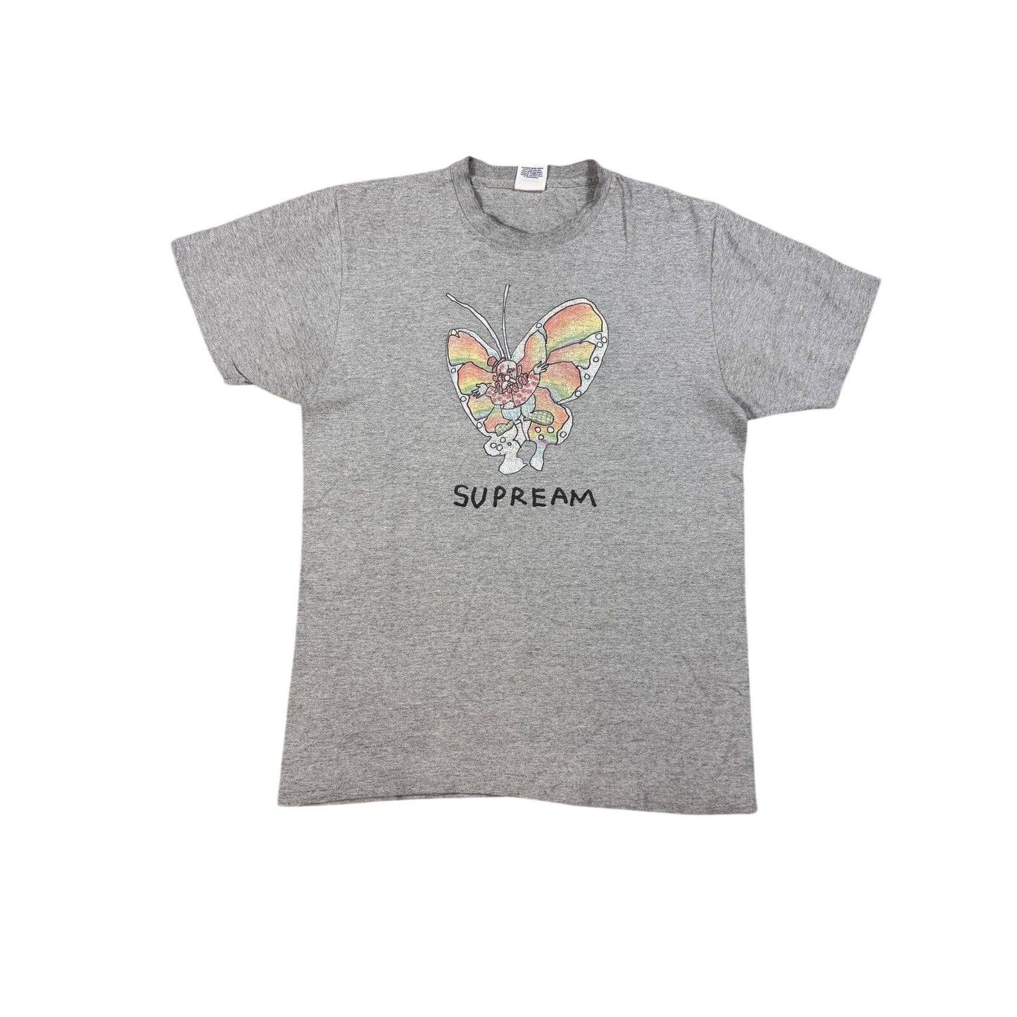 Supreme t-shirt grey Gonz Tee Butterfly Supream SS16