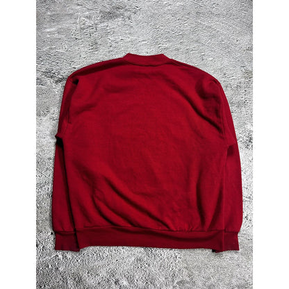 90s Jerzees vintage sweatshirt red bellaire 1995 runners up