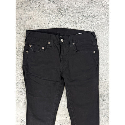 True Religion vintage jeans slim black Y2K
