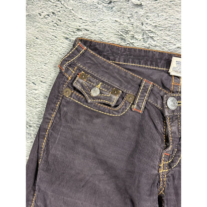 True Religion Billy Big T jeans cords corduroy pants flared