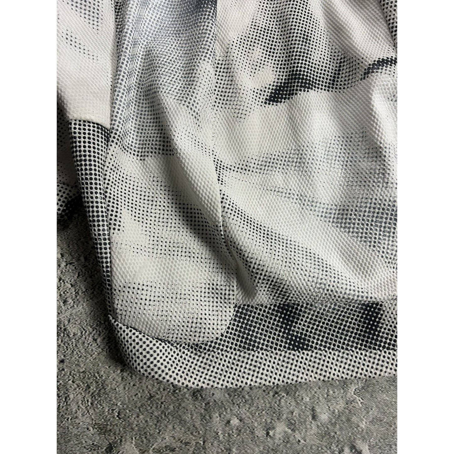 Rundholz Dip jacket hooded oversized black and white