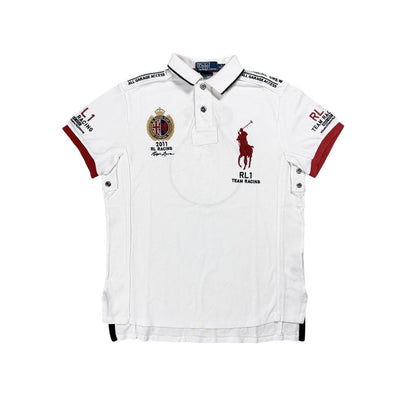 Chief Keef Polo Ralph Lauren RL1 Racing GT Britain white
