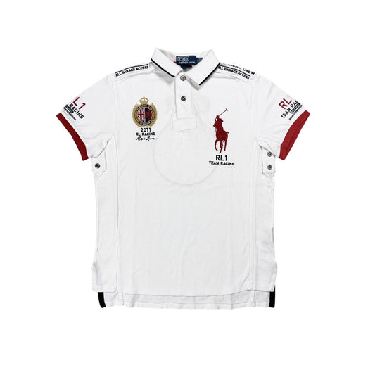 Chief Keef Polo Ralph Lauren RL1 Racing GT Britain white