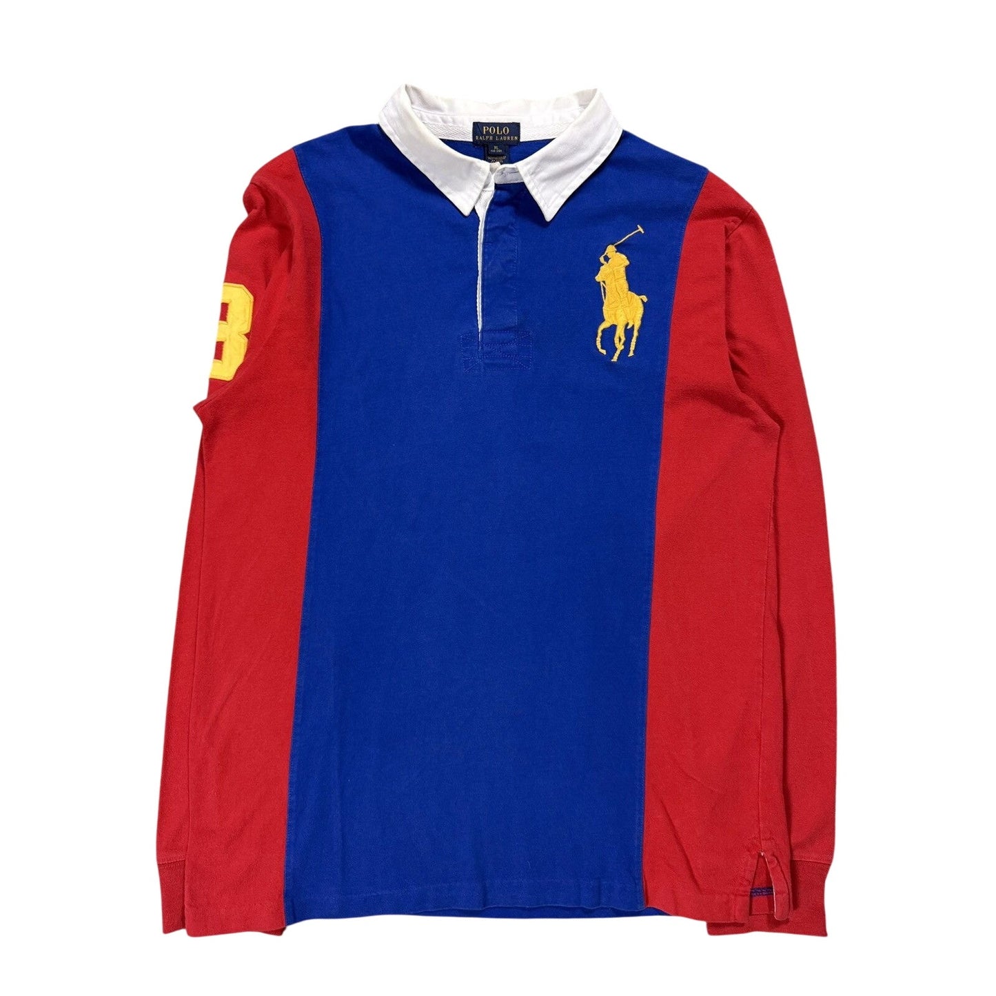 Chief Keef Polo Ralph Lauren red blue longsleeve big pony