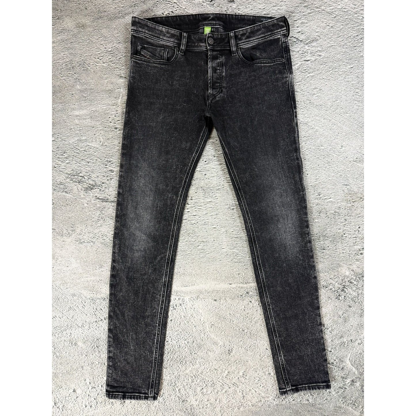 Diesel jeans skinny slim sleenker Y2K grey