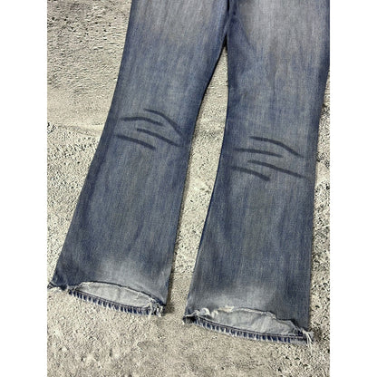 Levi’s flared jeans denim pants Y2K blue 525