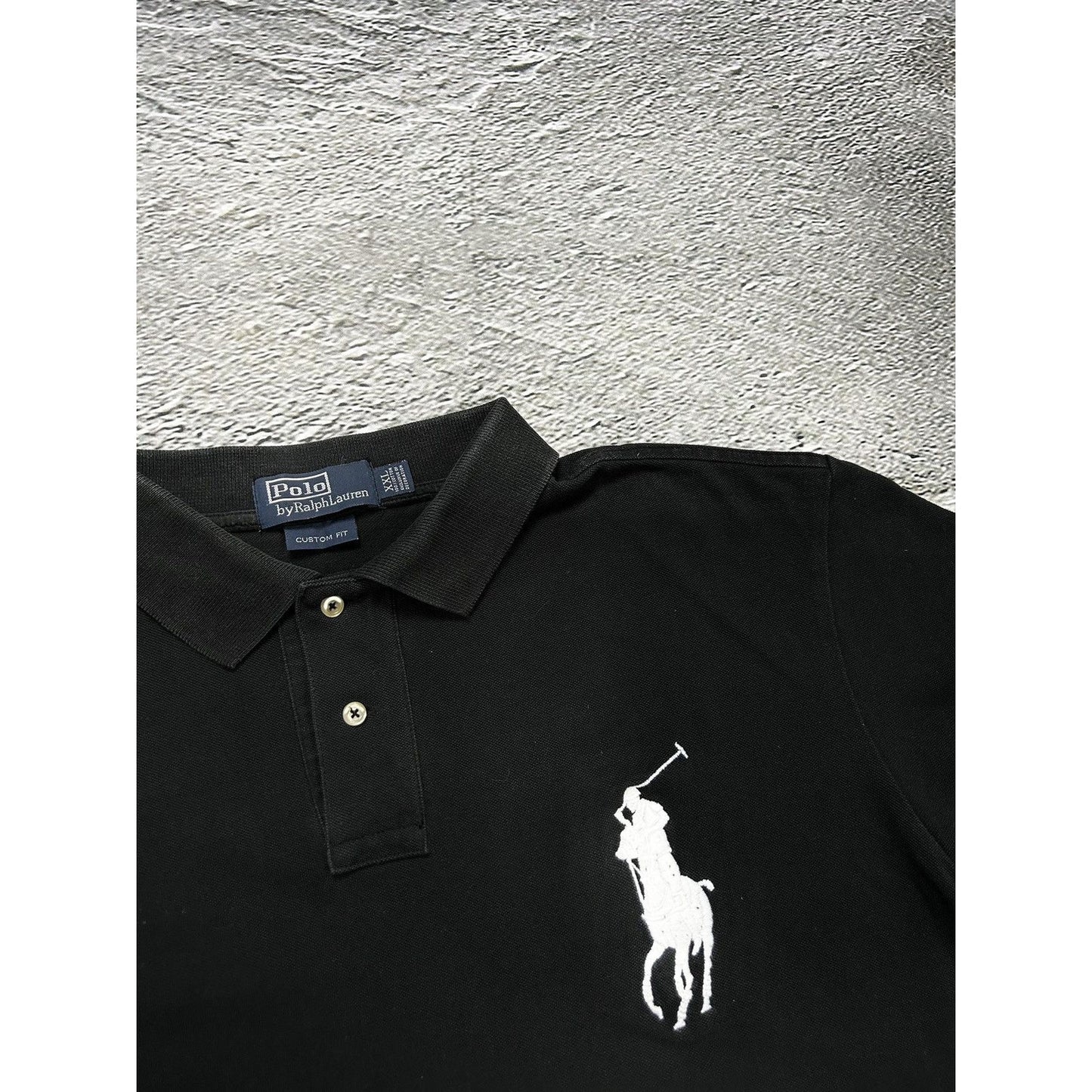Chief Keef Polo Ralph Lauren polo T-shirt black big pony