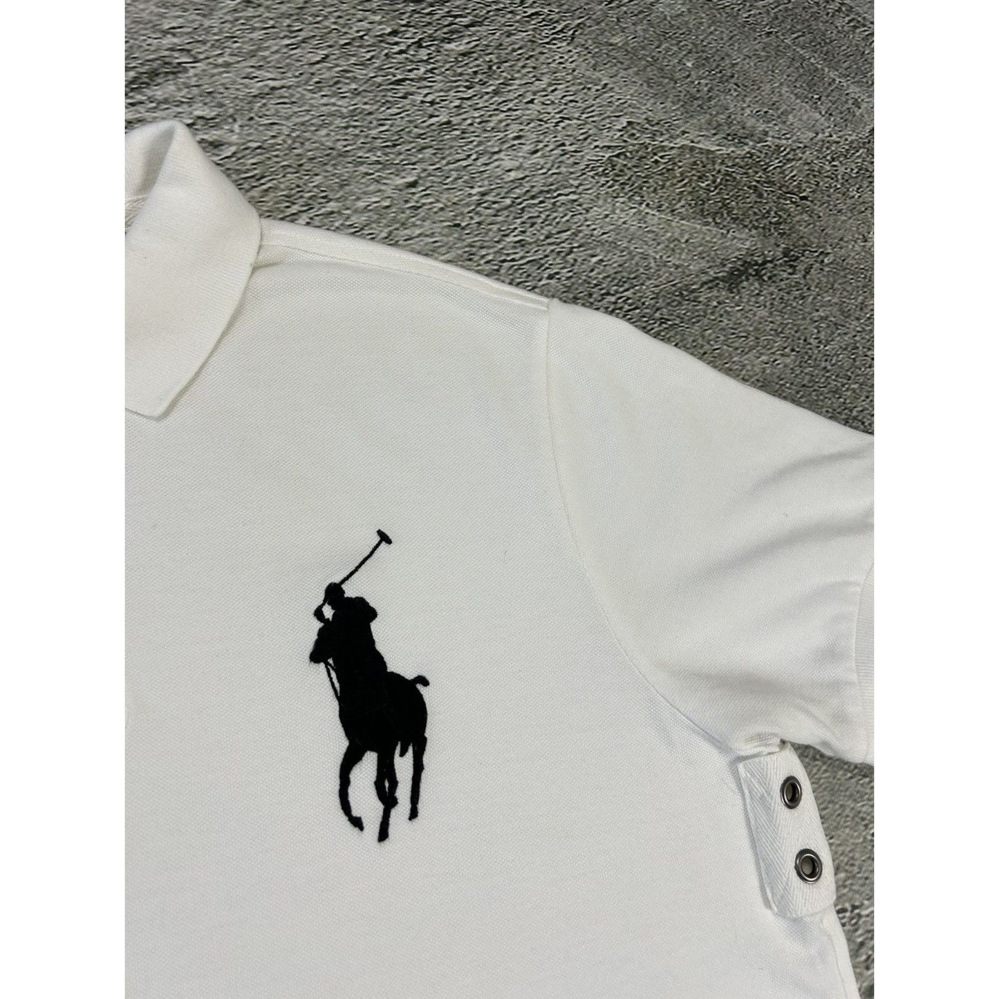 Chief Keef Polo Ralph Lauren vintage white big pony