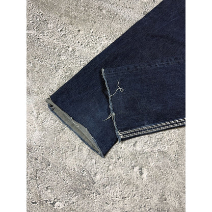 True Religion jeans vintage Jack denim pants thick stitching