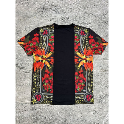 Givenchy Madonna and Iris SS13 t-shirt black tee fullprint