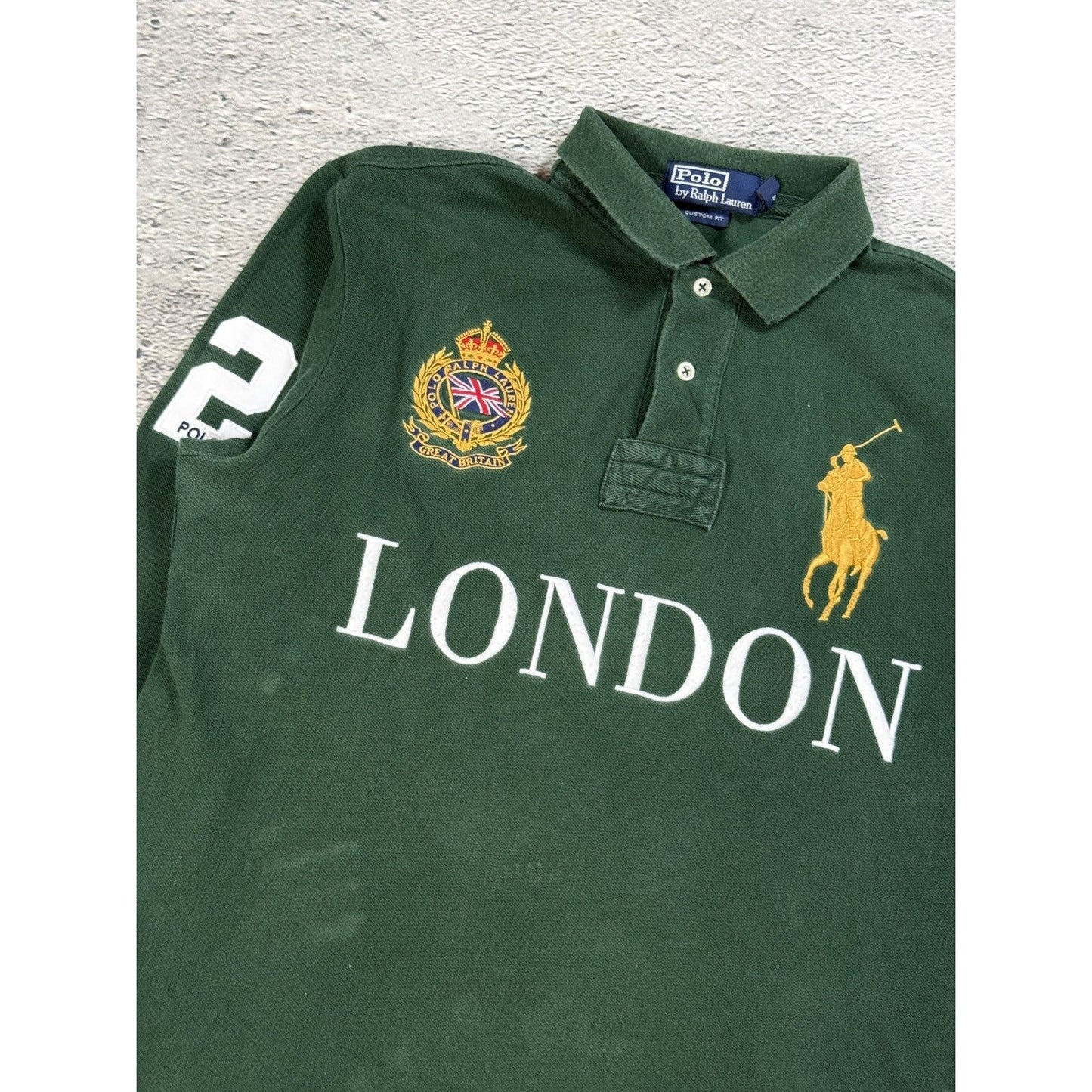 Chief Keef Polo Ralph Lauren London longsleeve green