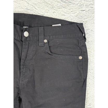 True Religion vintage jeans slim black Y2K