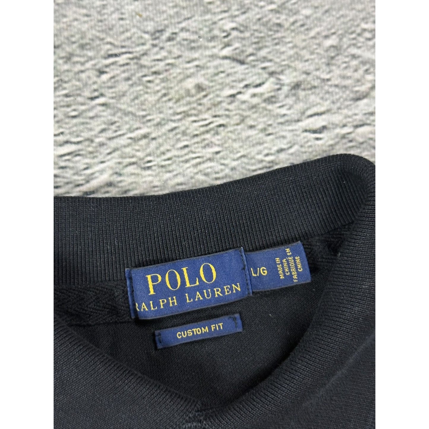 Chief Keef Polo Ralph Lauren New York black Polo T-shirt