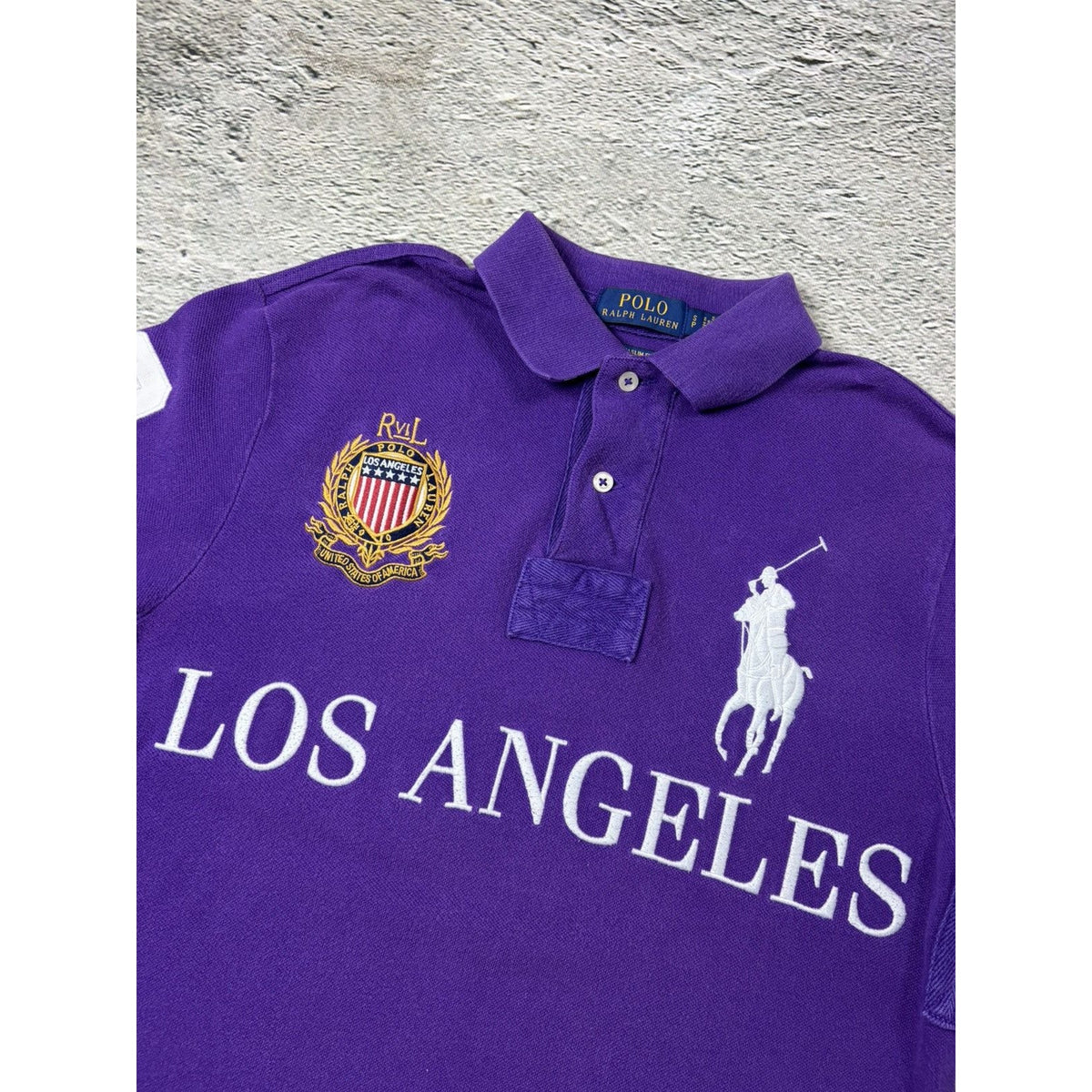Chief Keef Polo Ralph Lauren Los Angeles vintage purple
