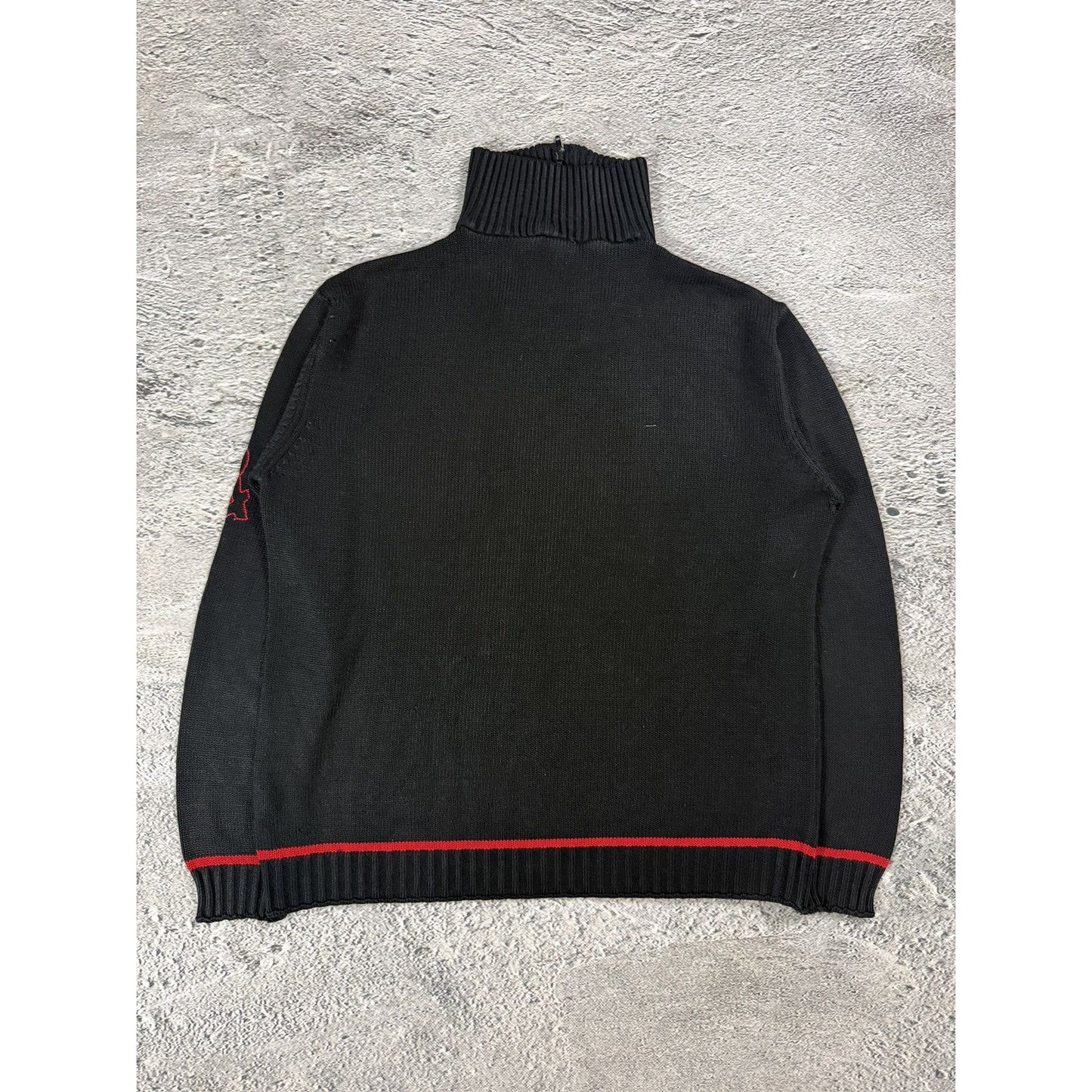 Dolce & Gabbana vintage sweater turtleneck big logo knit SKI