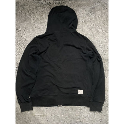 Evisu zip hoodie black vintage eye seagull logo