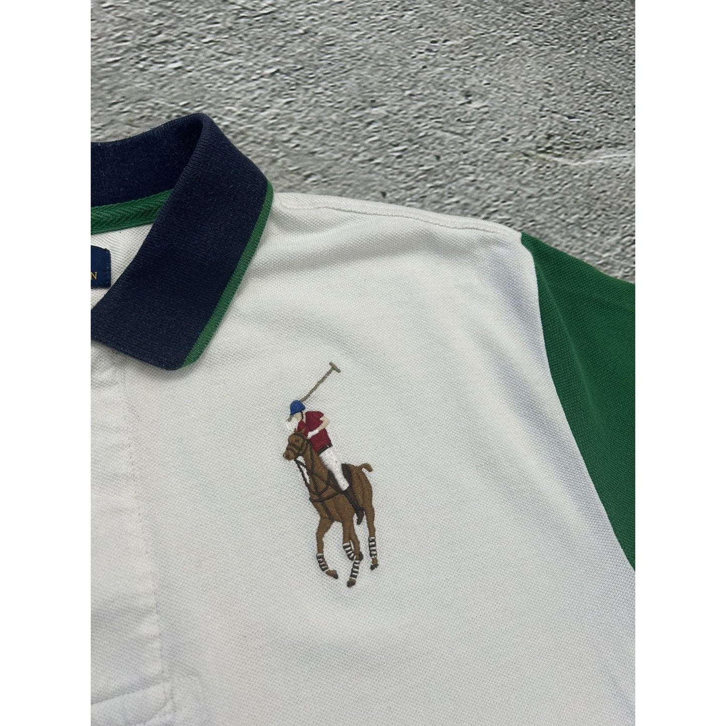 Polo Ralph Lauren white T-shirt Chief Keef vintage big pony