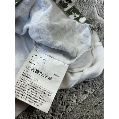 Comme des Garcons Black T-shirt 2020 khaki white