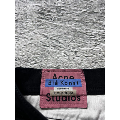 Acne Studios Bla Konst black jeans denim pants slim