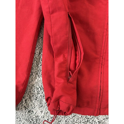 Adidas AC Milan track jacket 2009 vintage red Y2K nylon zip